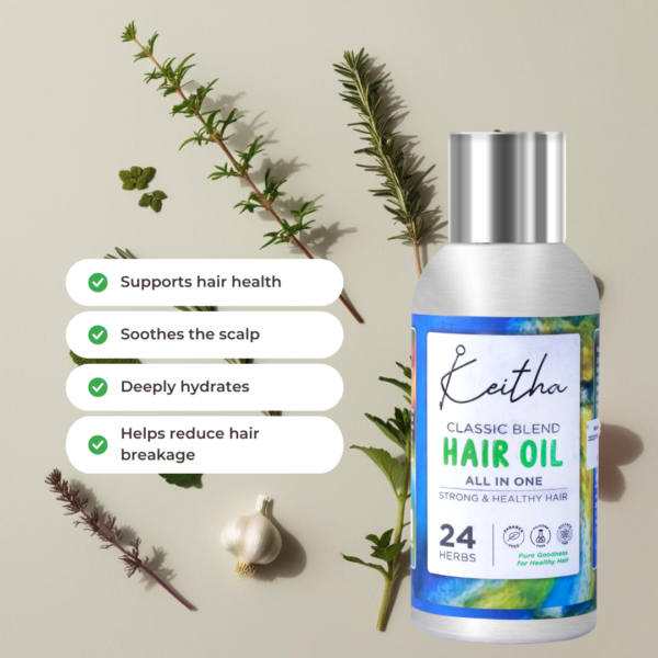 Keitha Classic Blend Hair Oil for Unisex - Image 5